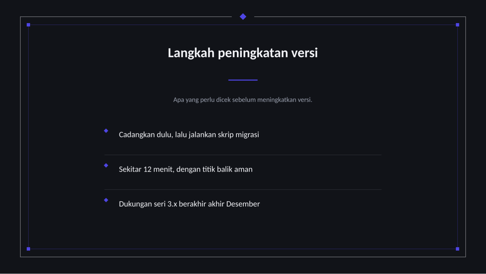 Slide 12 — Presentasi catatan rilis