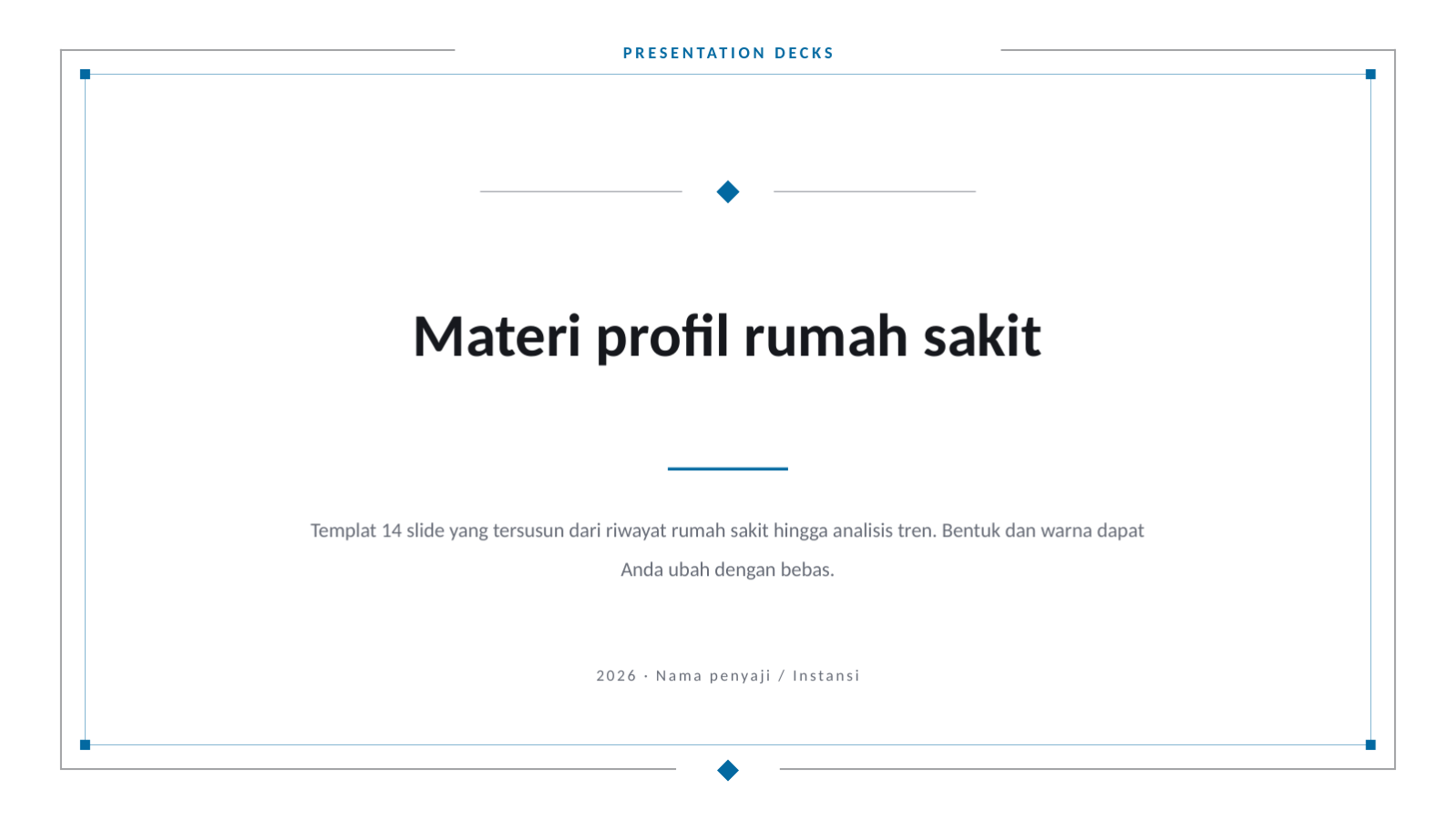 Slide 1 — Materi profil rumah sakit