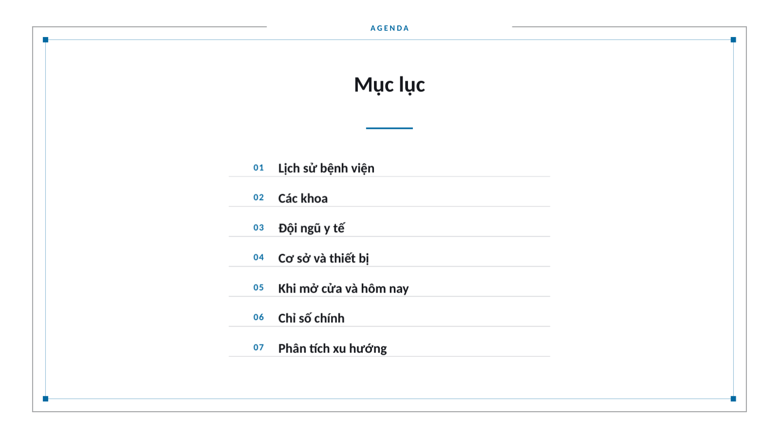 Trang chiếu 2 — Tài liệu giới thiệu bệnh viện