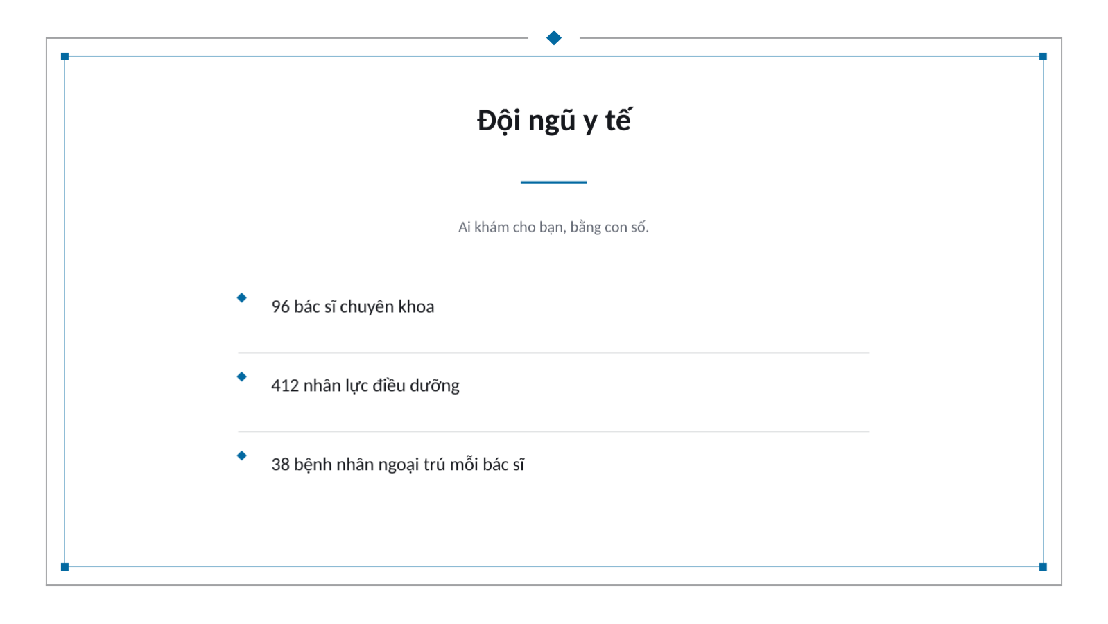Trang chiếu 8 — Tài liệu giới thiệu bệnh viện