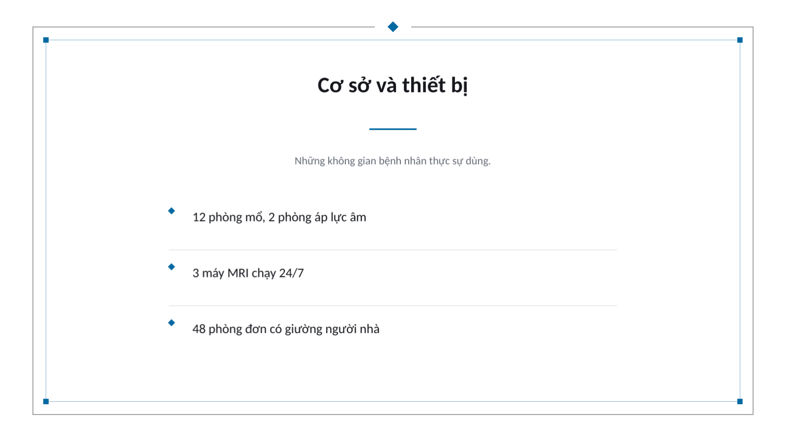 Trang chiếu 10 — Tài liệu giới thiệu bệnh viện