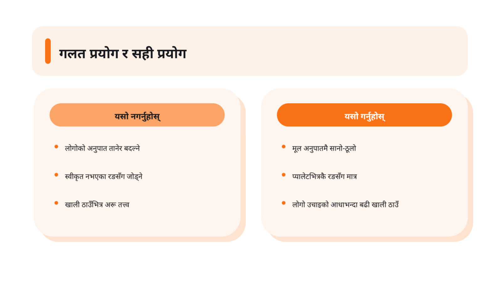 स्लाइड 5 — ब्रान्ड गाइड प्रस्तुति सामग्री
