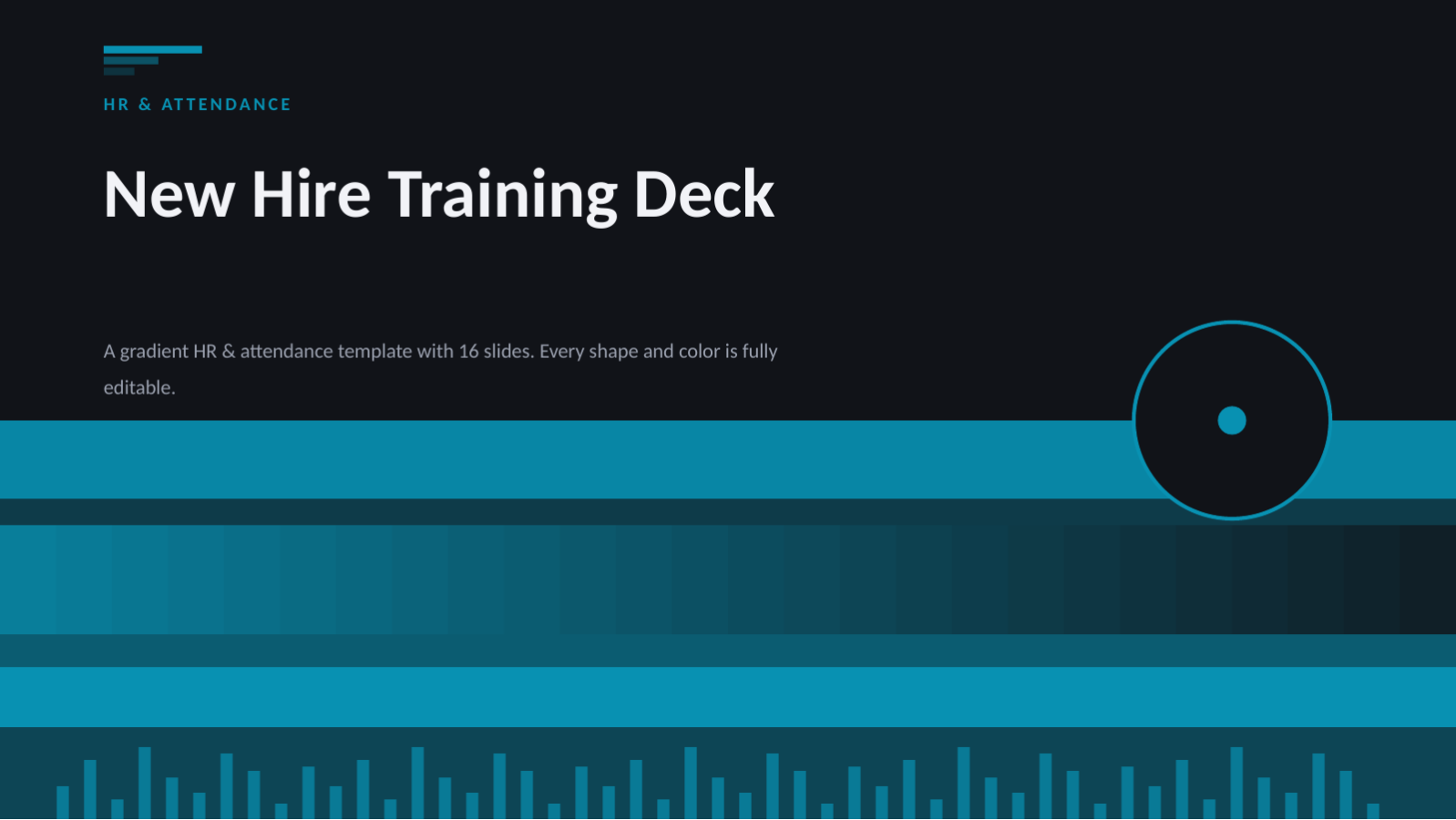 Slide 1 — New Hire Training Deck
