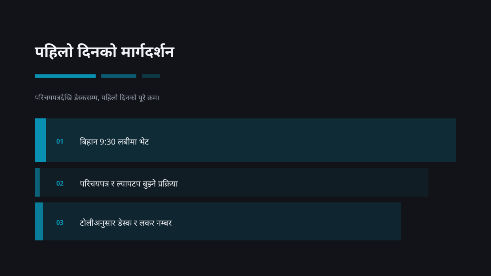 स्लाइड 4 — नयाँ कर्मचारी तालिम सामग्री
