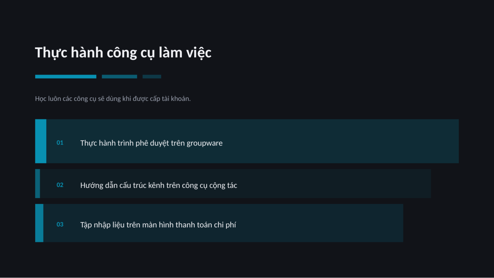 Trang chiếu 8 — Tài liệu đào tạo nhân viên mới