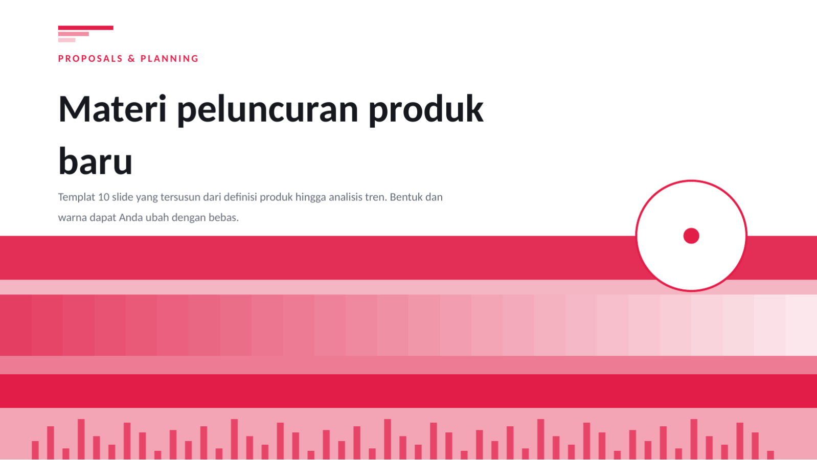 Slide 1 — Materi peluncuran produk baru