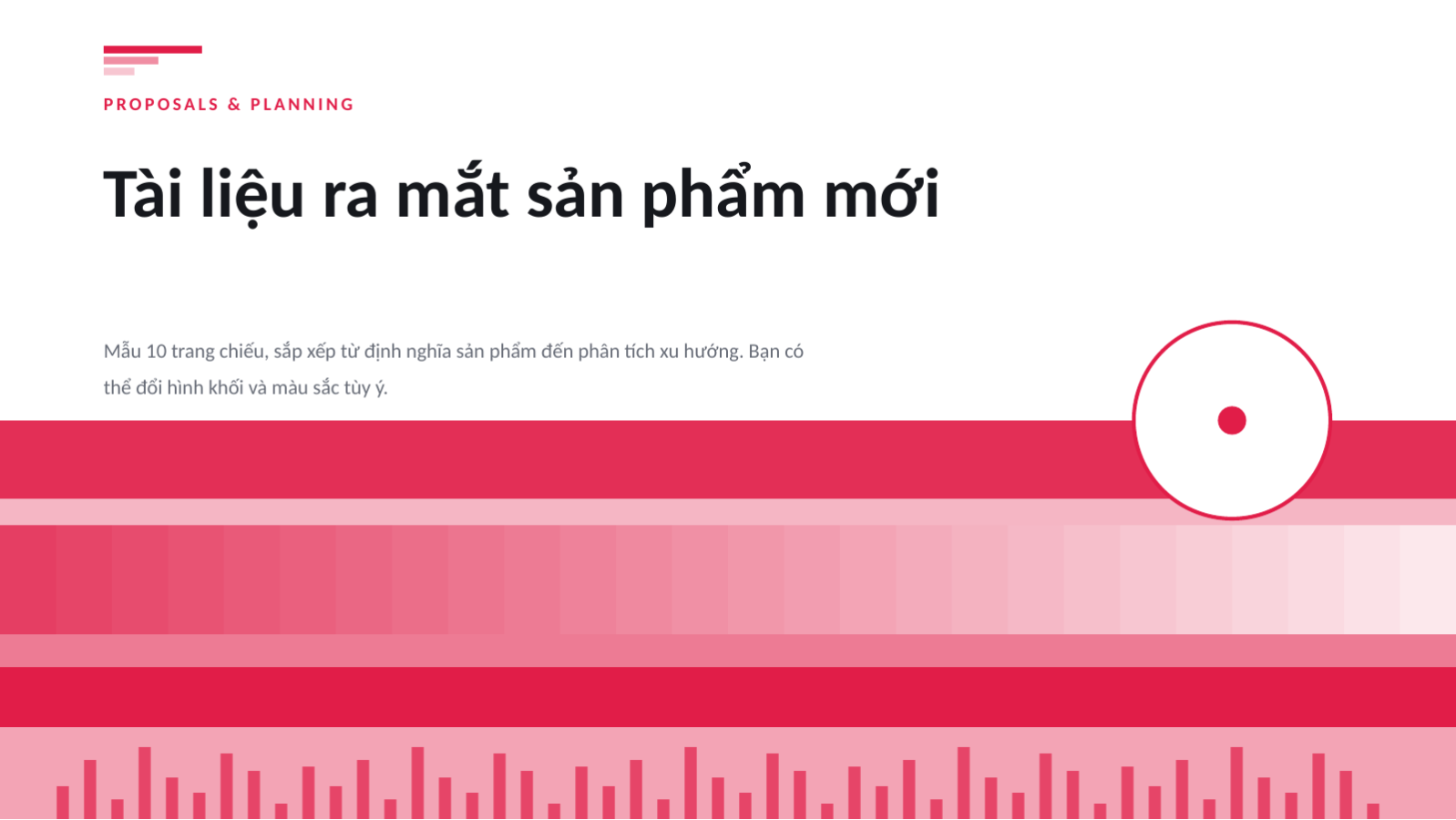 Trang chiếu 1 — Tài liệu ra mắt sản phẩm mới