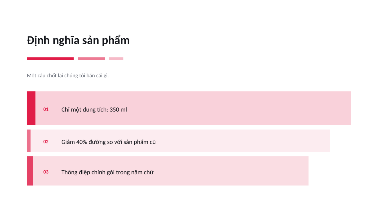 Trang chiếu 4 — Tài liệu ra mắt sản phẩm mới