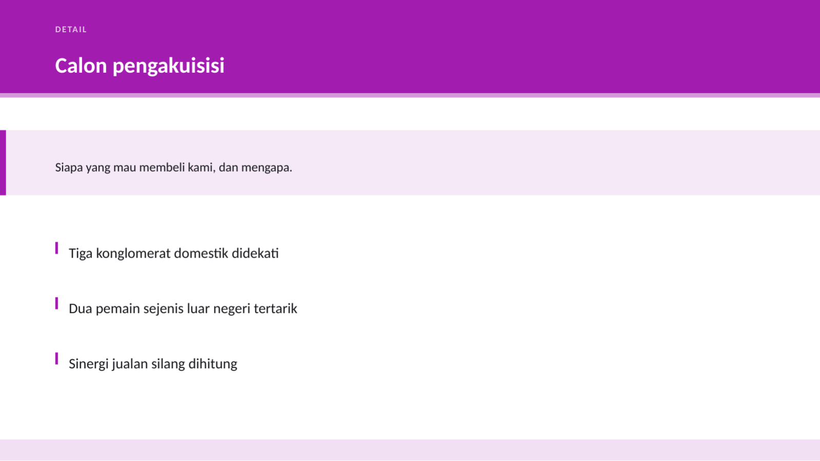 Slide 6 — Presentasi strategi exit