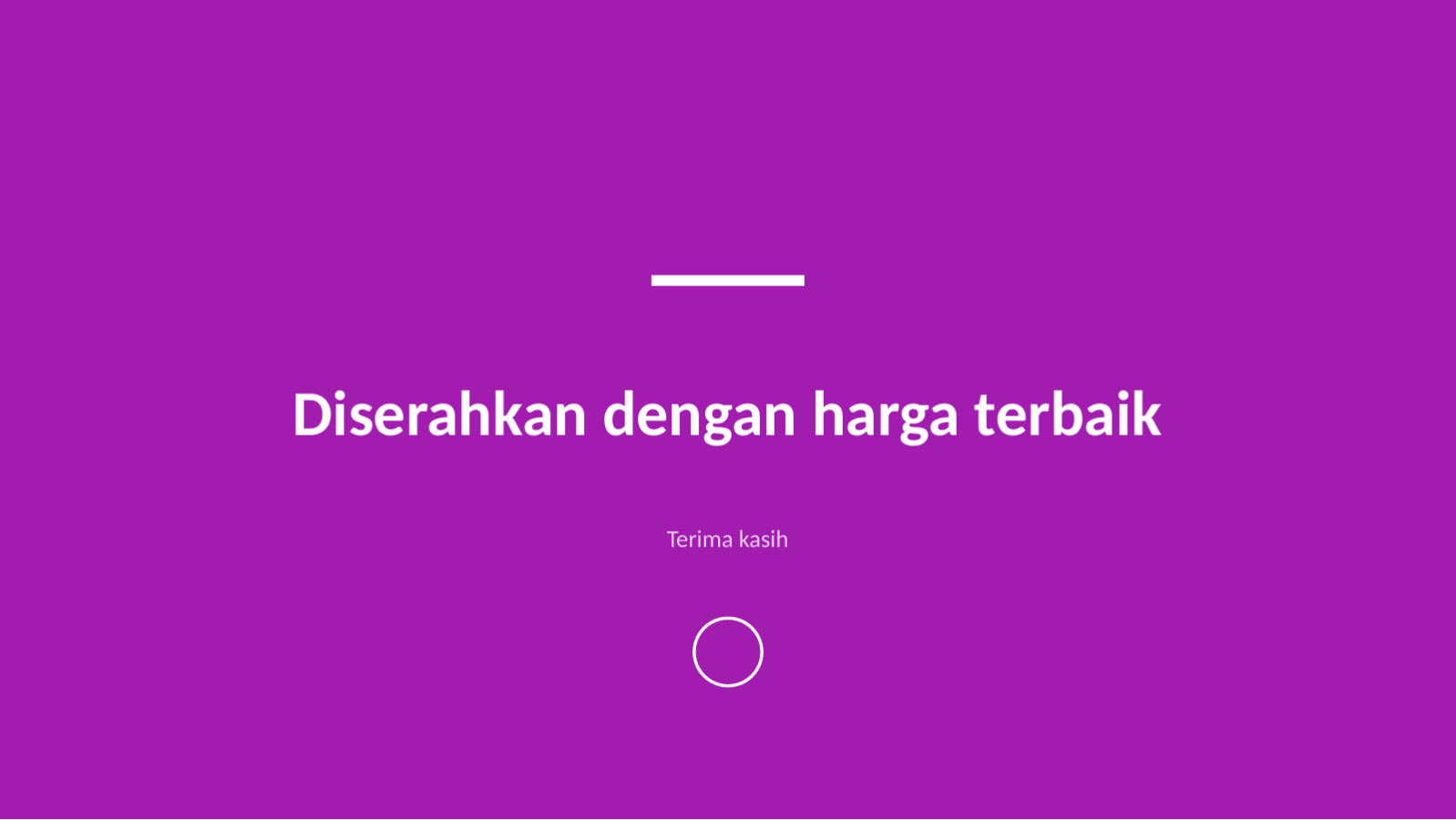 Slide 12 — Presentasi strategi exit