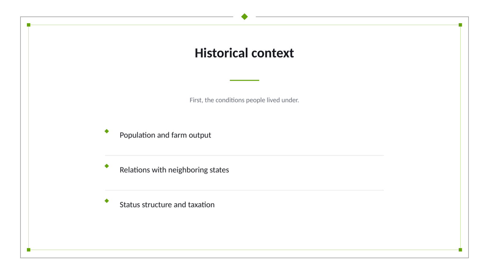 Slide 4 — History Lecture Deck