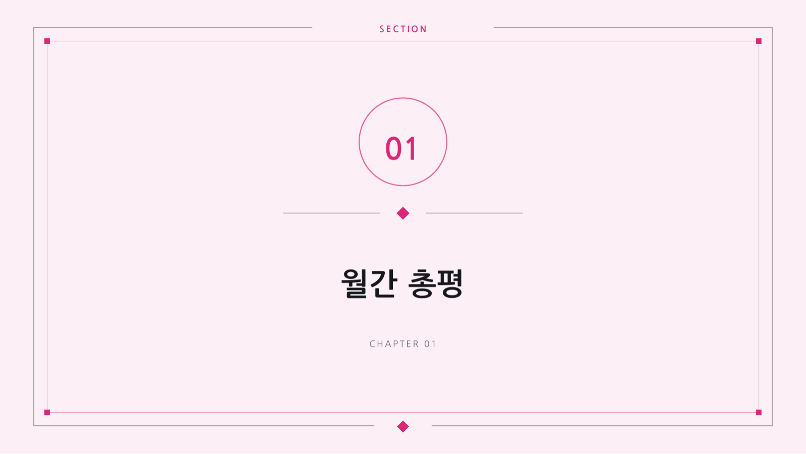 슬라이드 3 — 월간 마케팅 성과 보고서