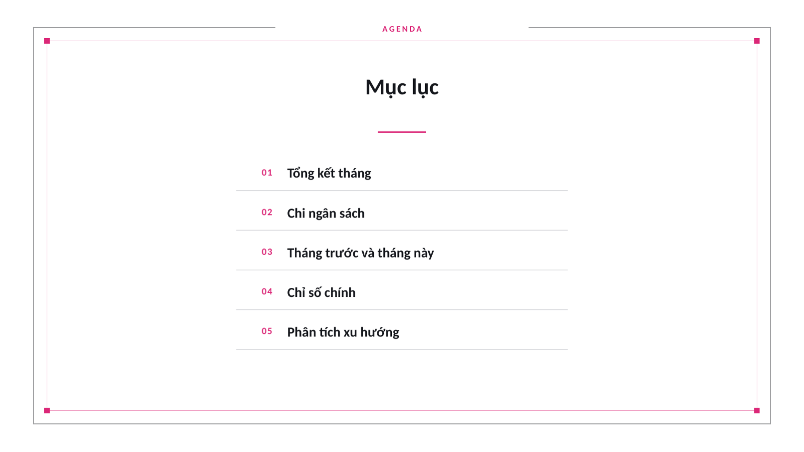 Trang chiếu 2 — Báo cáo hiệu quả marketing hàng tháng