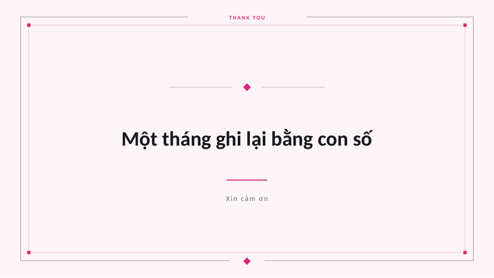 Trang chiếu 10 — Báo cáo hiệu quả marketing hàng tháng