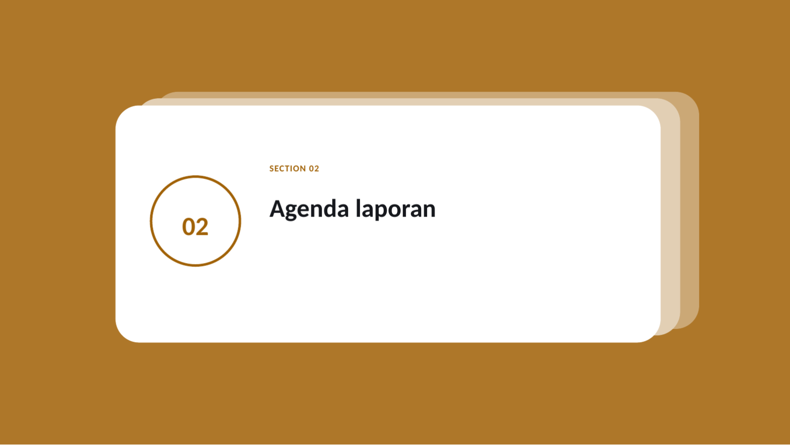 Slide 5 — Materi rapat direksi