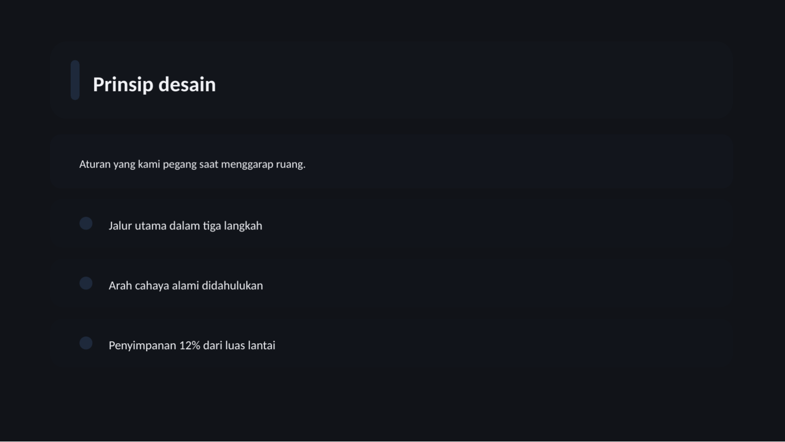 Slide 4 — Portofolio desain interior