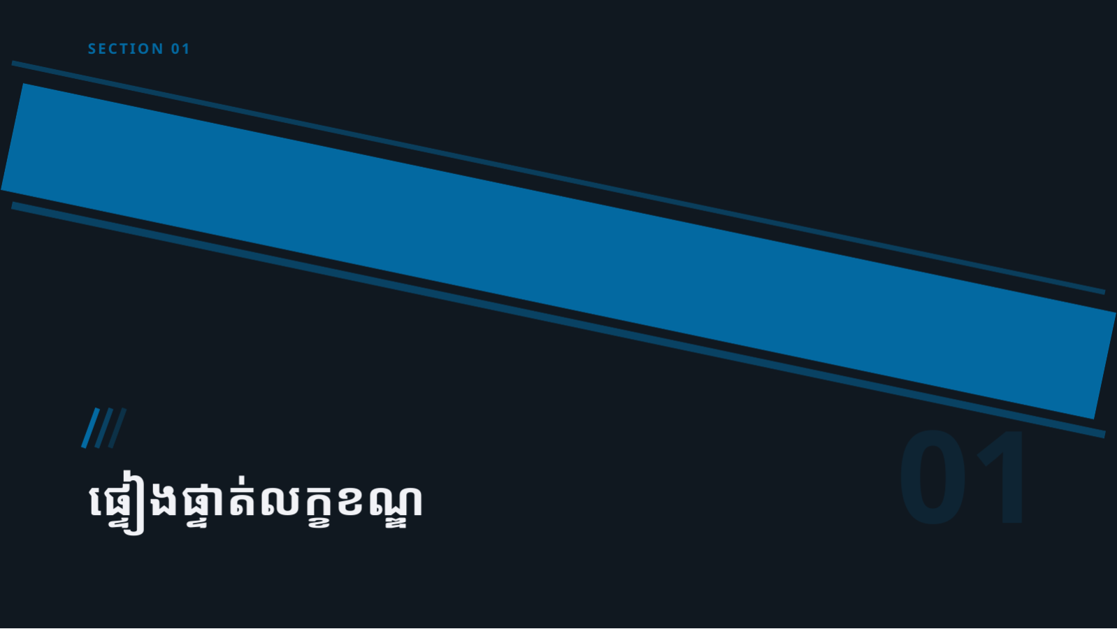 ស្លាយ 3 — គំរូសំណើដេញថ្លៃ