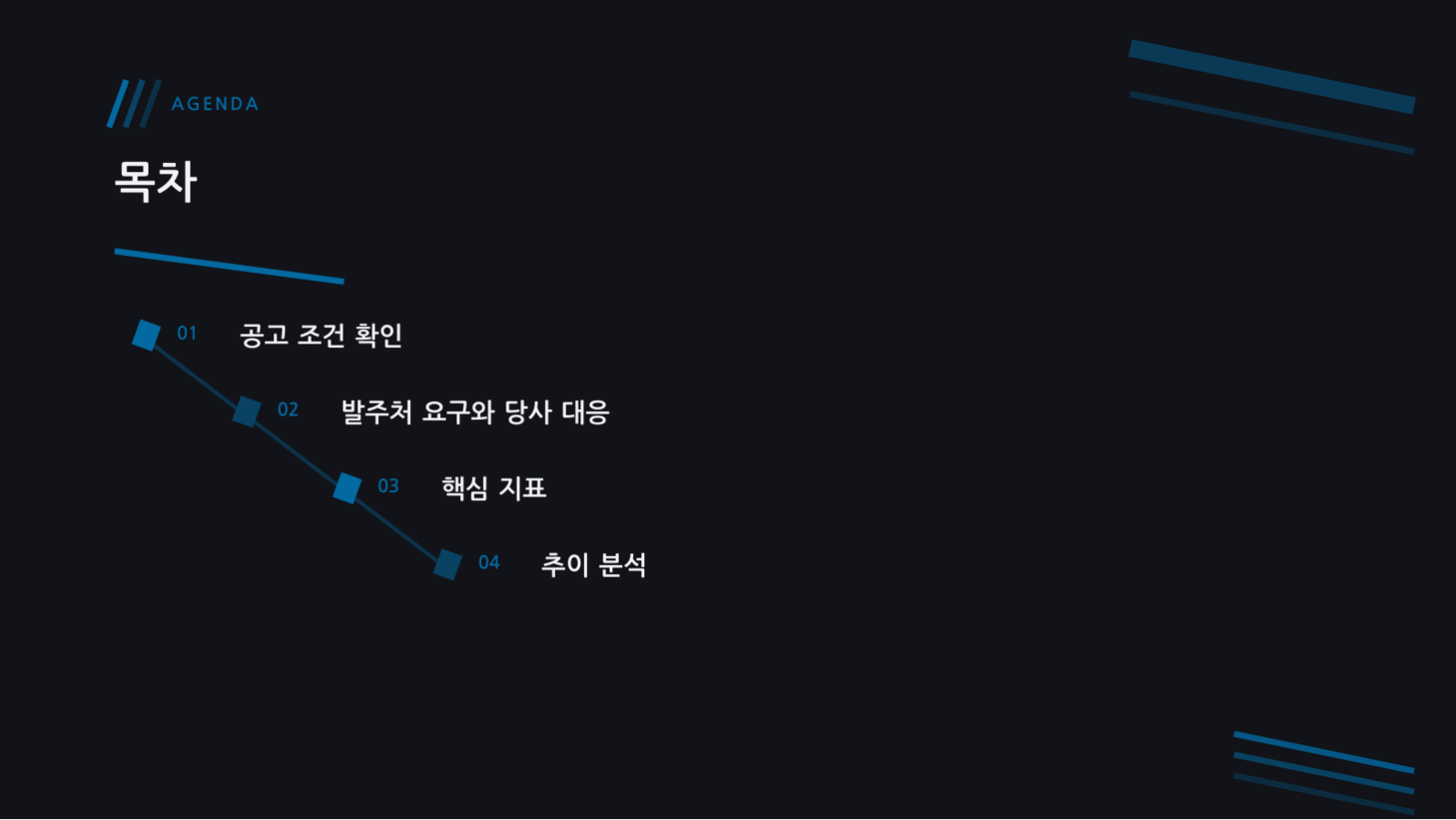 슬라이드 2 — 입찰 제안서 템플릿