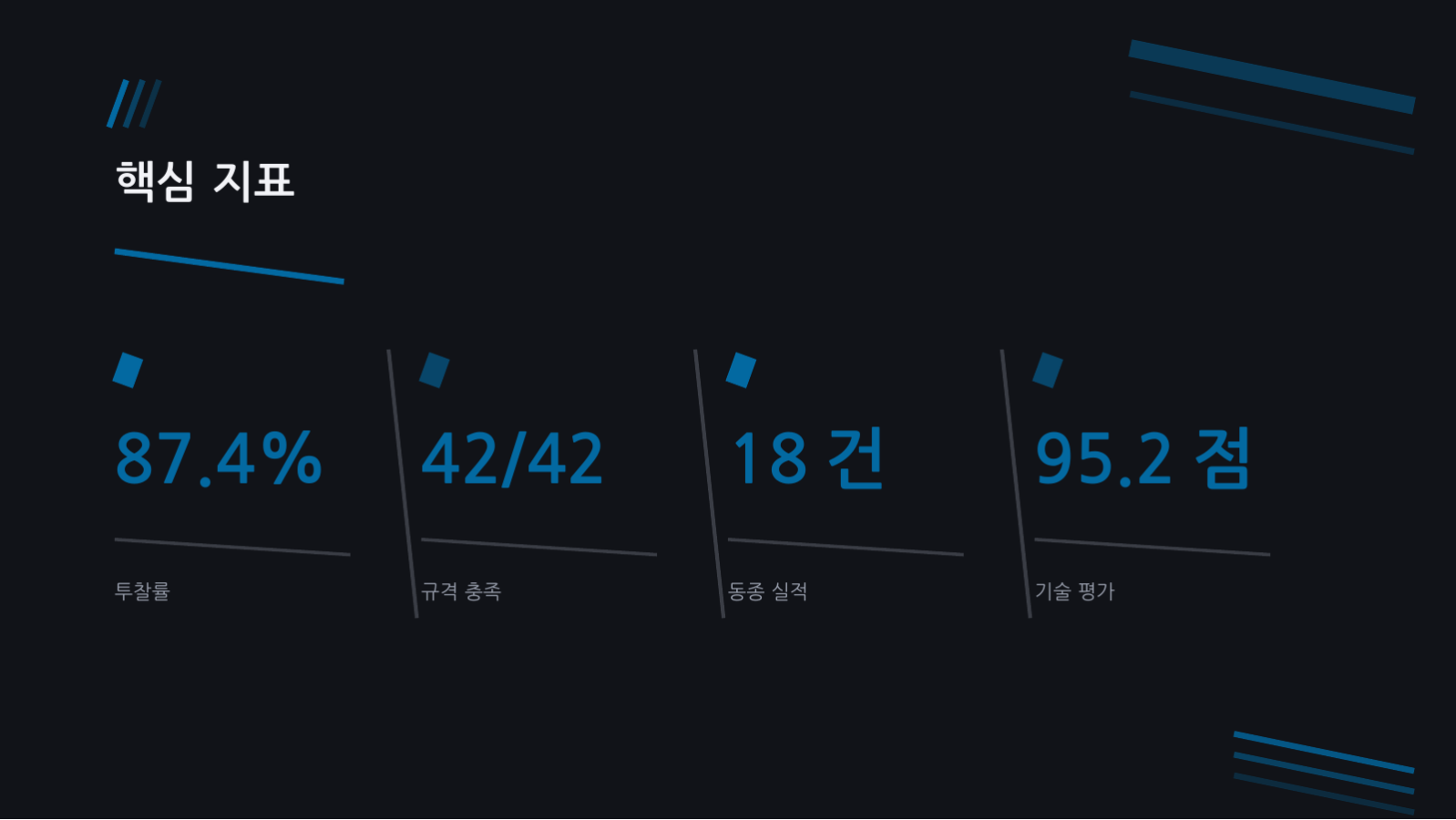 슬라이드 6 — 입찰 제안서 템플릿