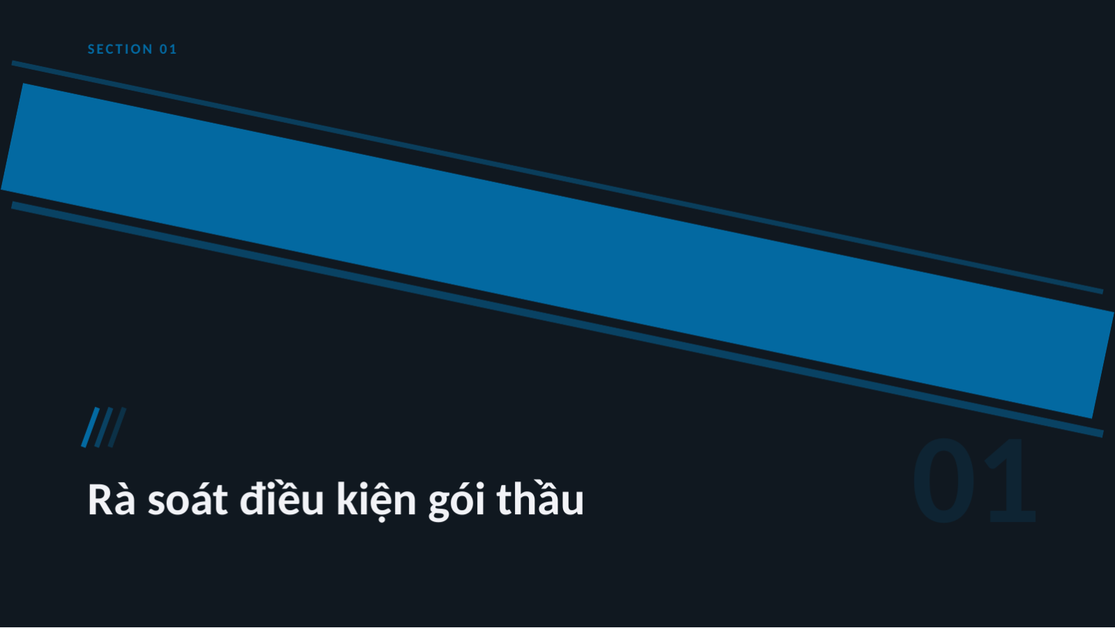 Trang chiếu 3 — Mẫu đề xuất dự thầu
