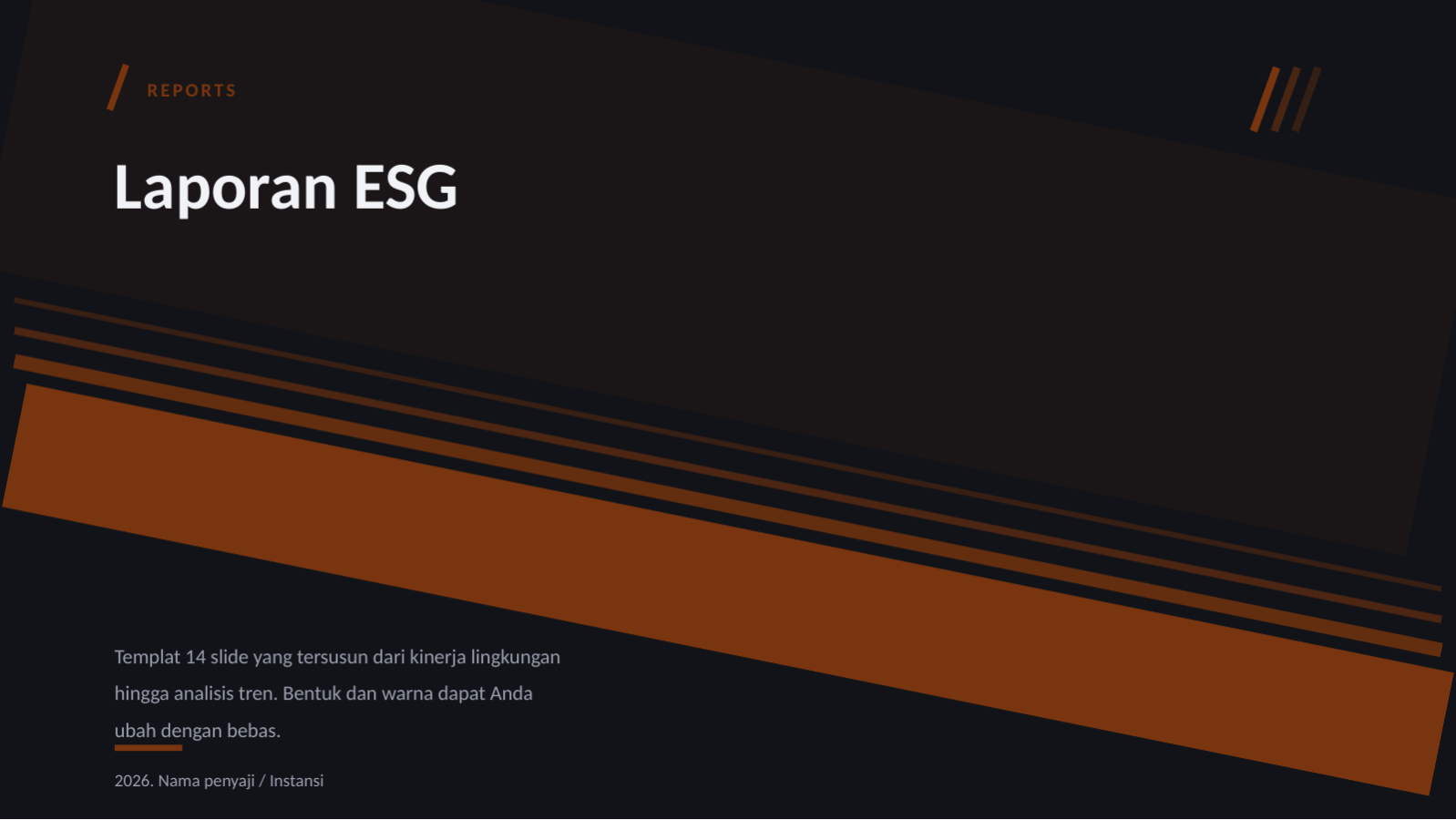 Slide 1 — Laporan ESG