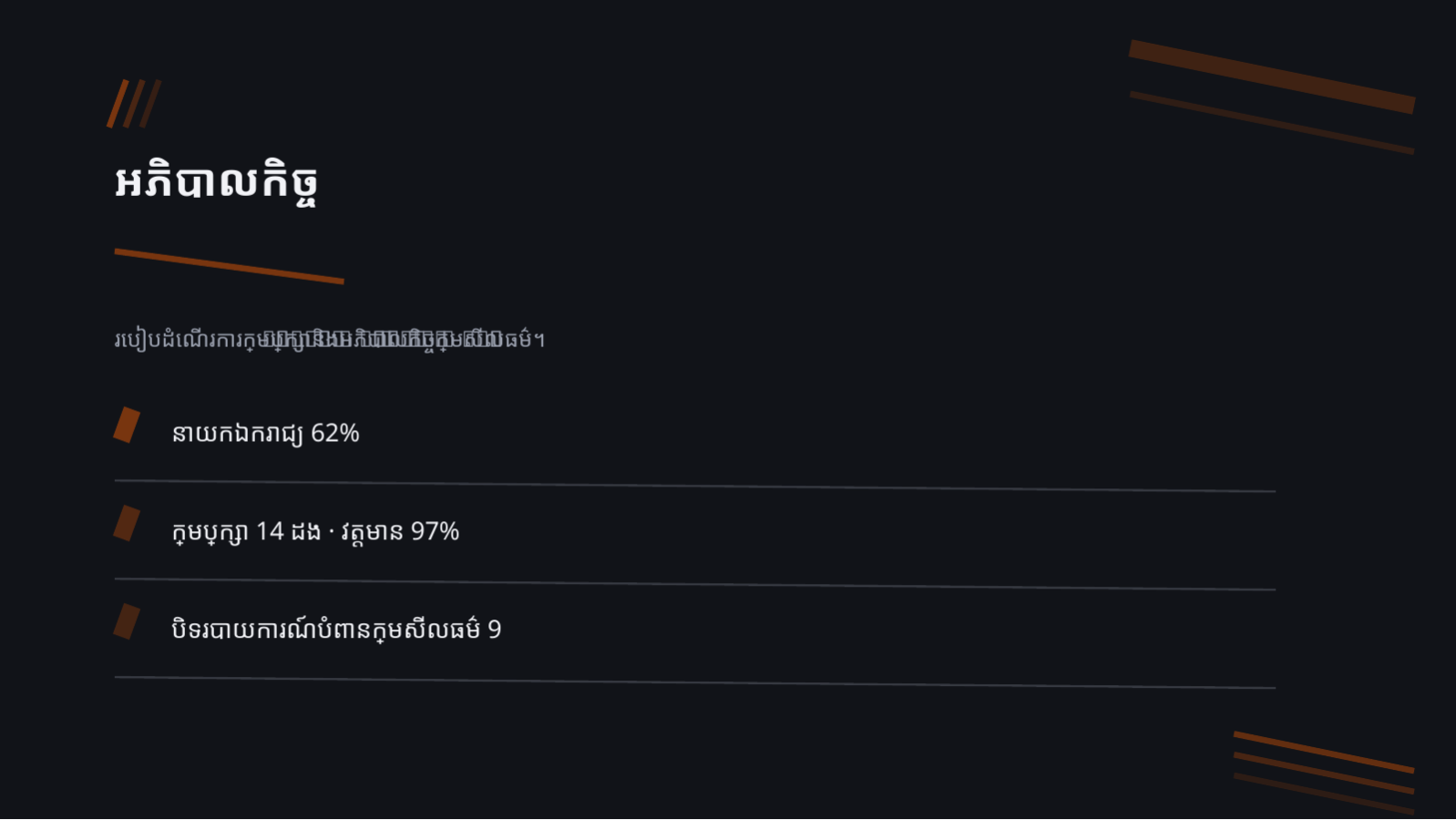 ស្លាយ 8 — របាយការណ៍ ESG