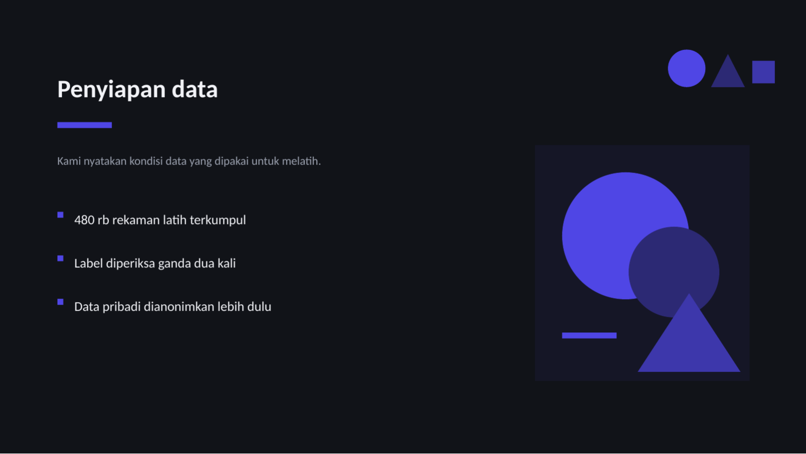 Slide 6 — Materi presentasi proyek AI