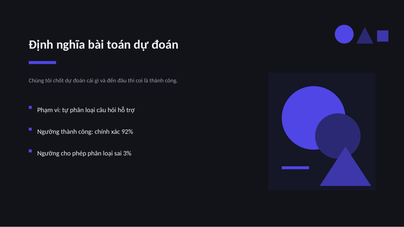 Trang chiếu 4 — Tài liệu trình bày dự án AI