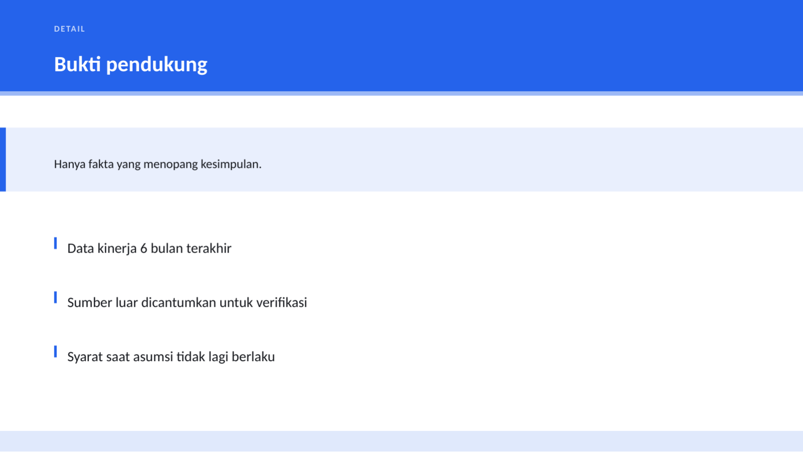 Slide 6 — Ringkasan eksekutif