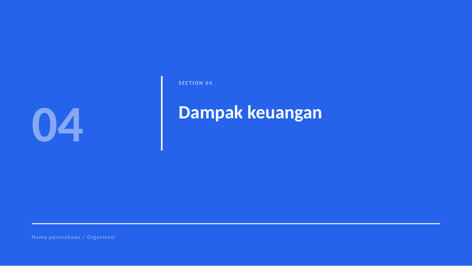 Slide 9 — Ringkasan eksekutif