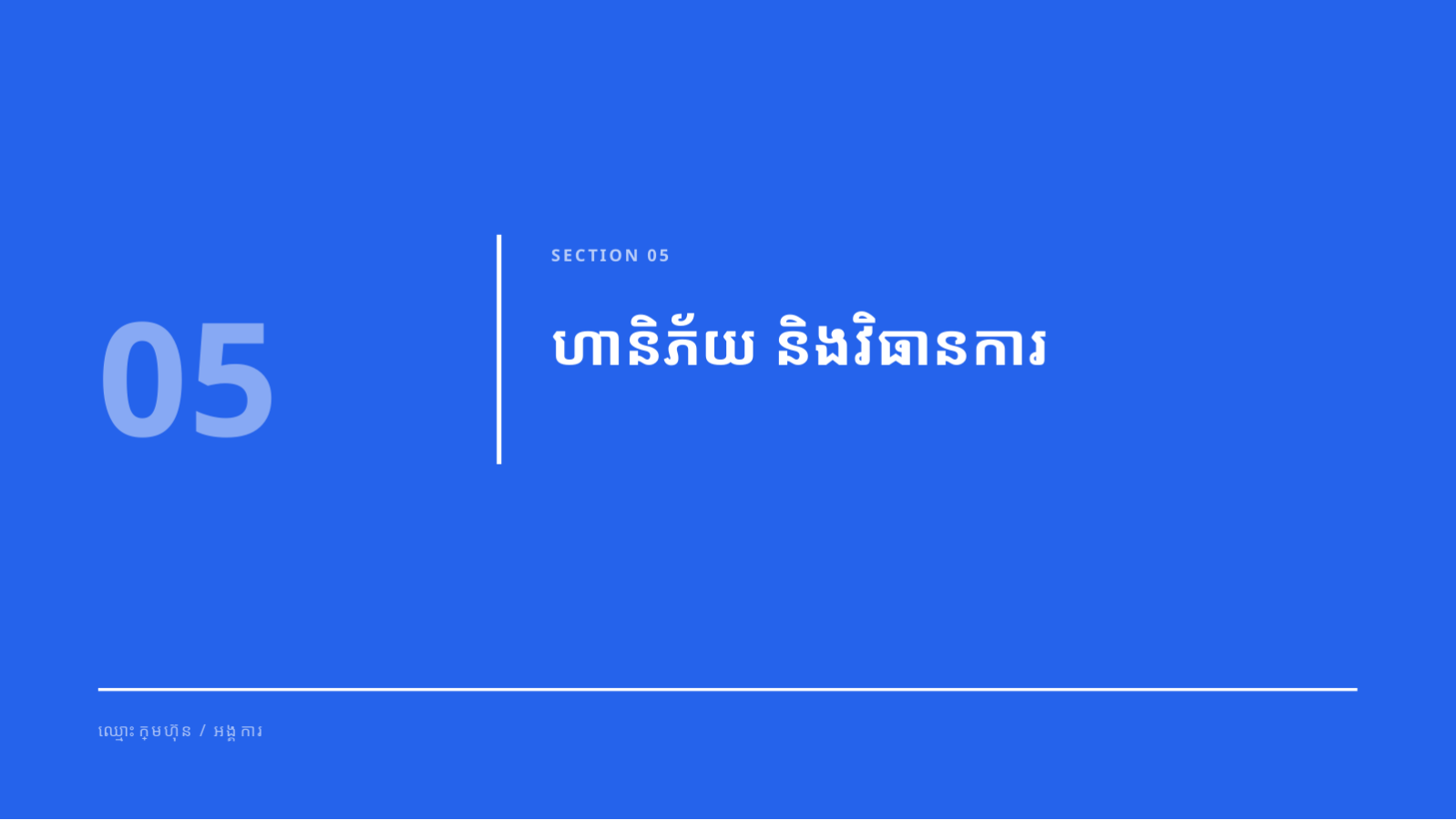 ស្លាយ 11 — សេចក្តីសង្ខេប ជូនថ្នាក់ដឹកនាំ