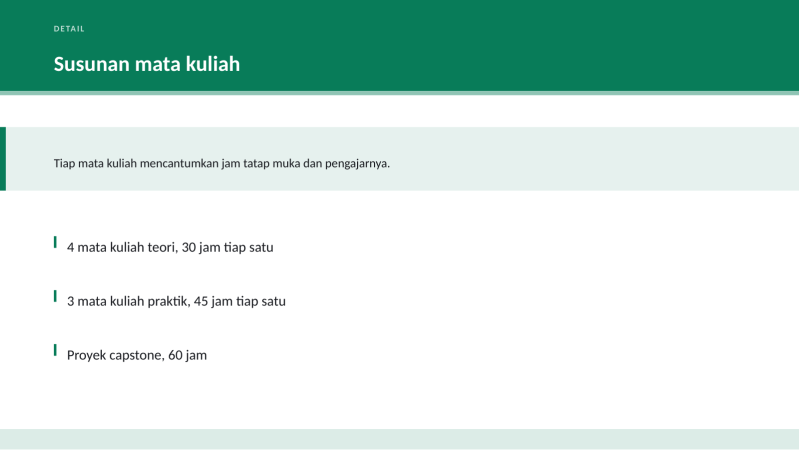 Slide 8 — Materi panduan kurikulum
