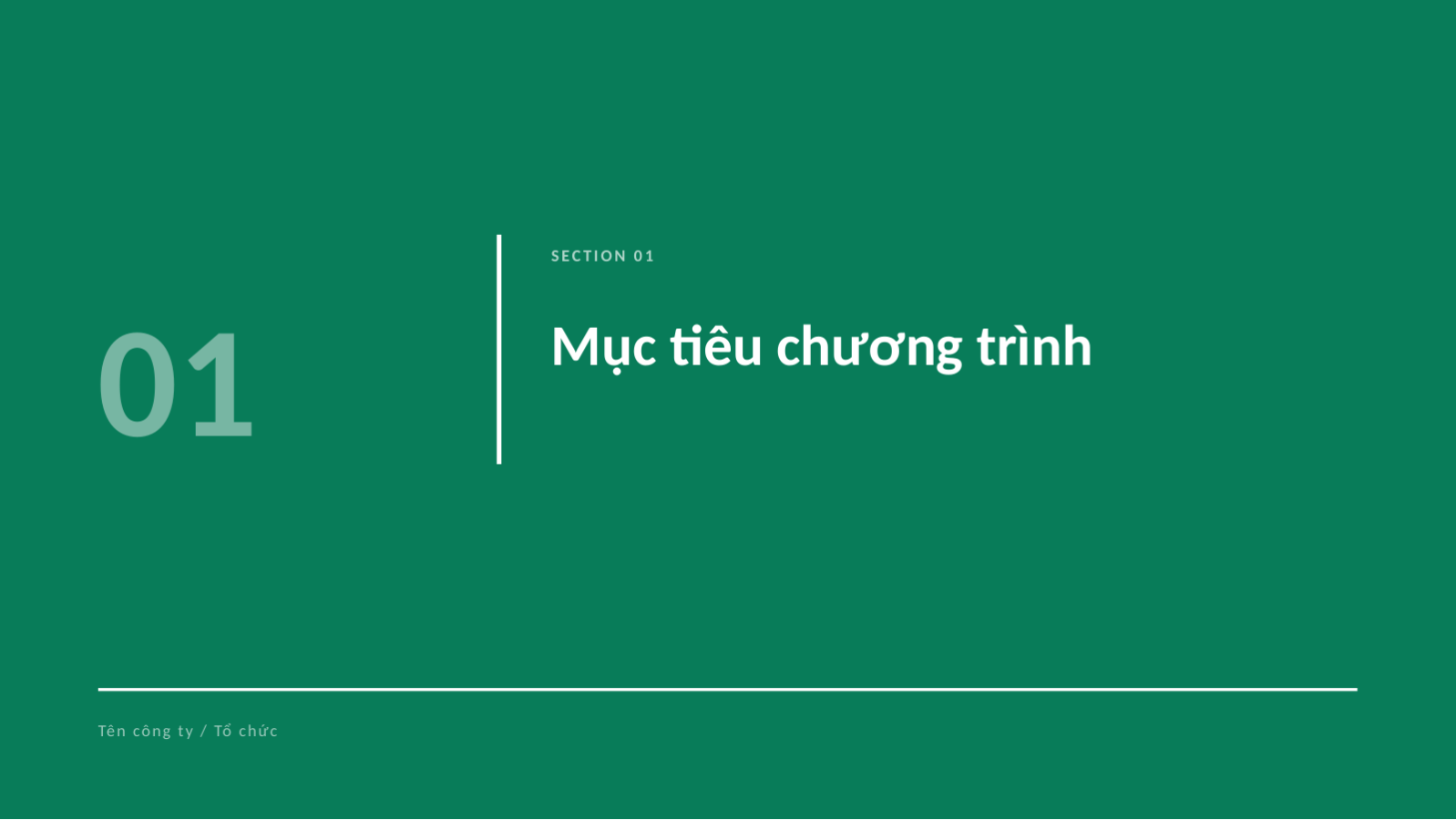Trang chiếu 3 — Tài liệu giới thiệu khóa đào tạo