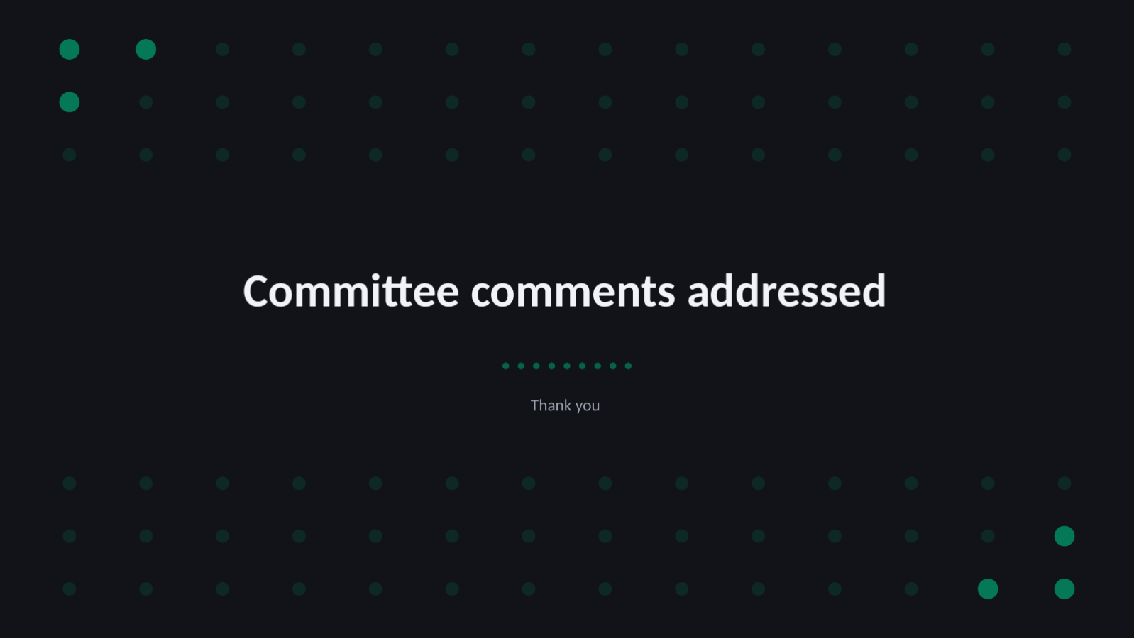 Slide 10 — Thesis Defense Deck