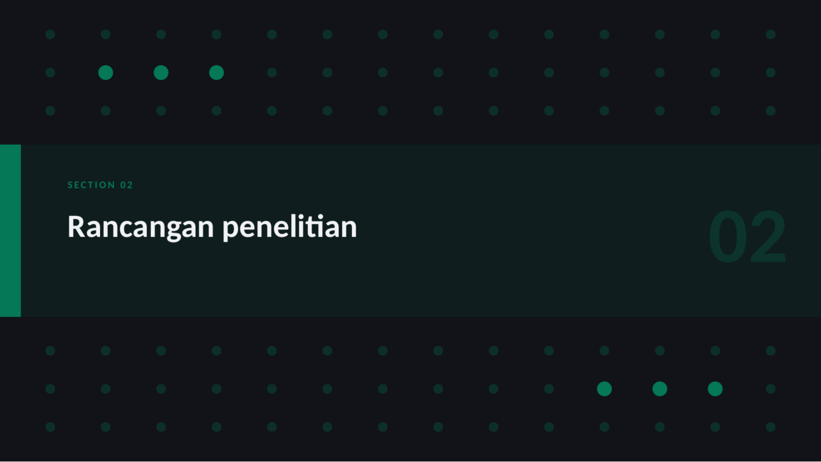 Slide 5 — Materi sidang tesis
