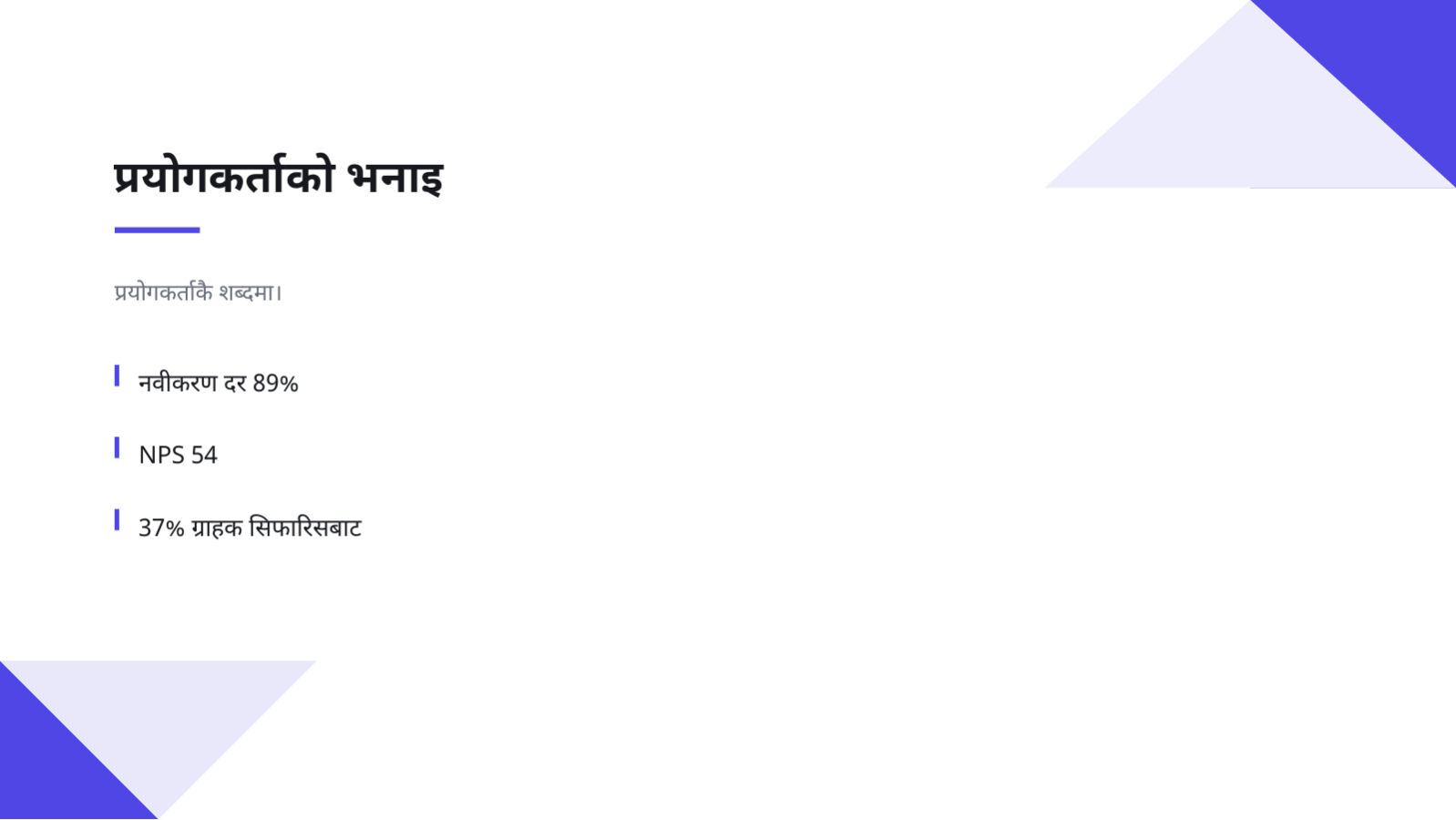 स्लाइड 10 — डेमो डे प्रस्तुति सामग्री