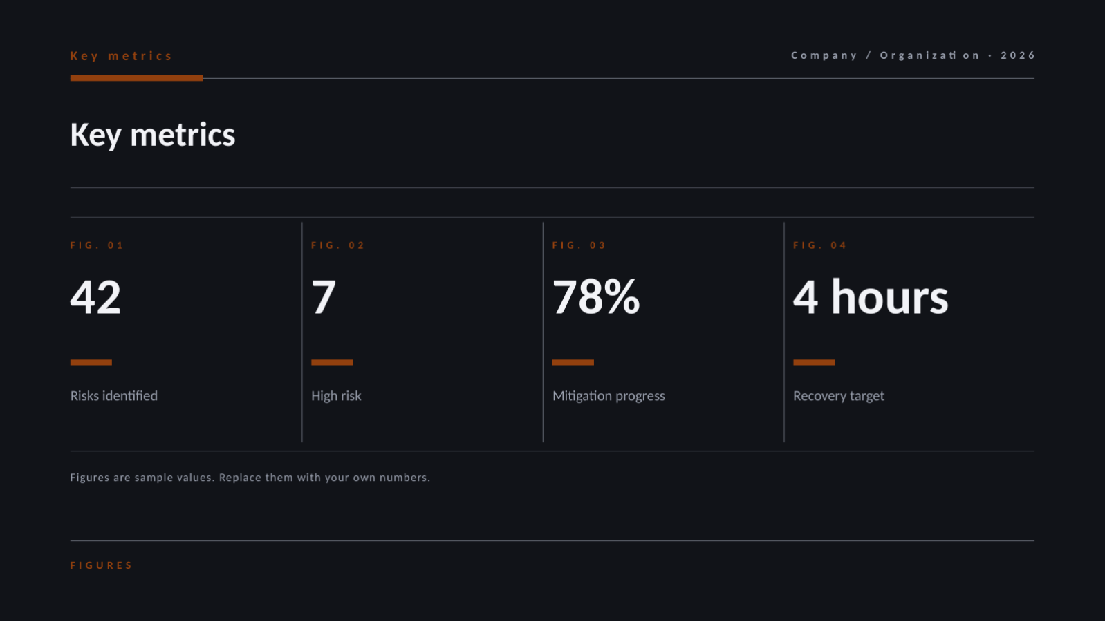 Slide 6 — Risk Management Report