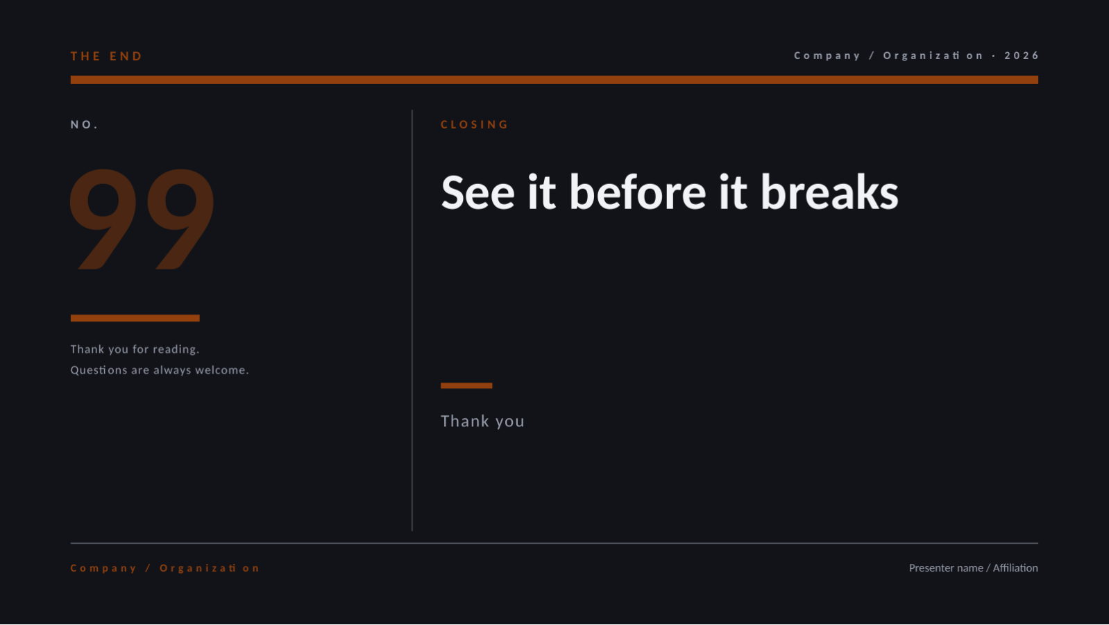 Slide 8 — Risk Management Report