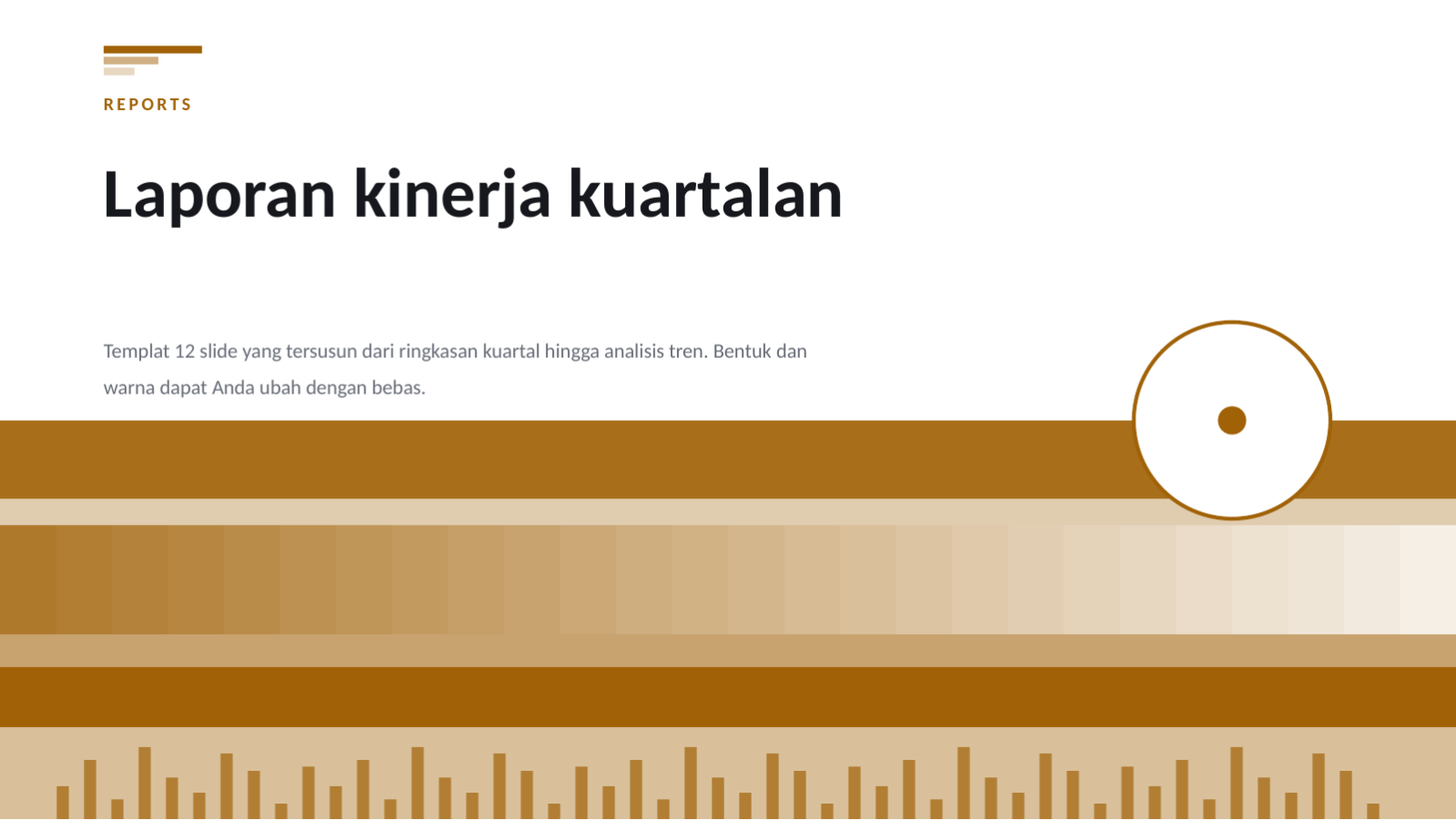Slide 1 — Laporan kinerja kuartalan