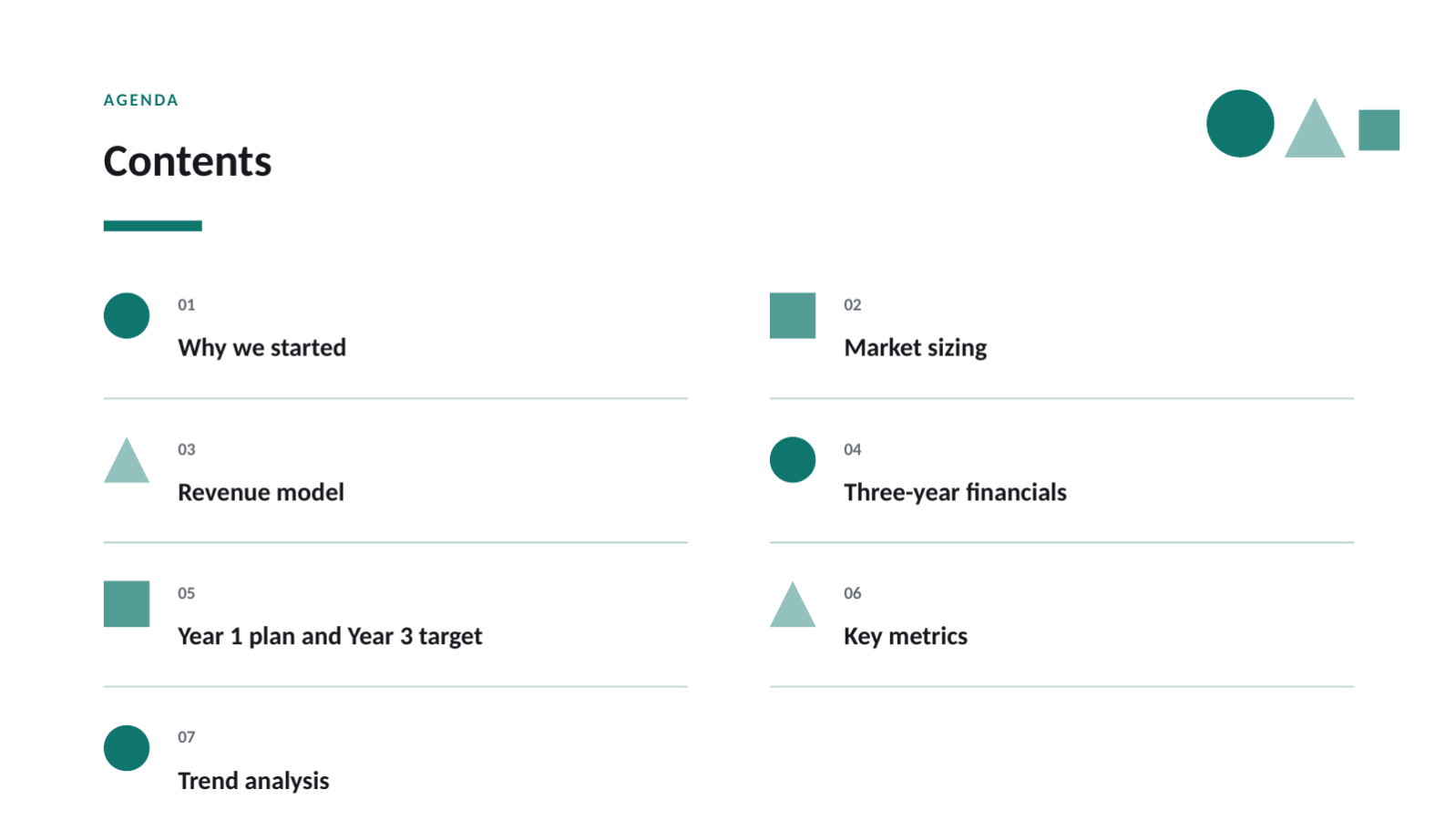 Slide 2 — Business Plan Deck