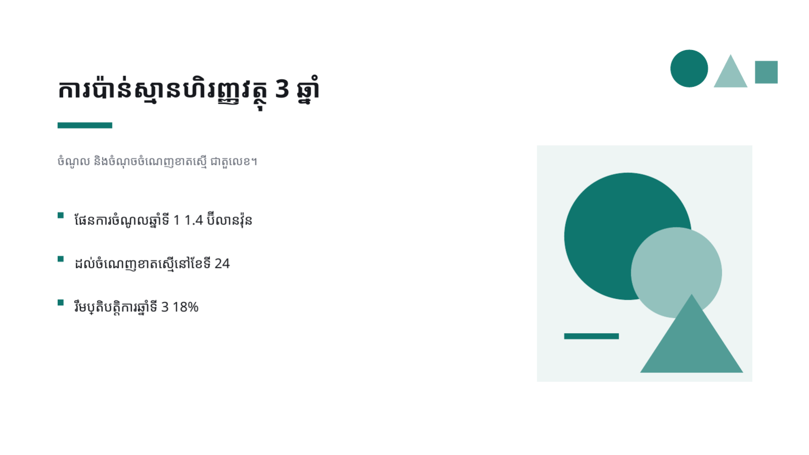 ស្លាយ 10 — ផែនការអាជីវកម្ម