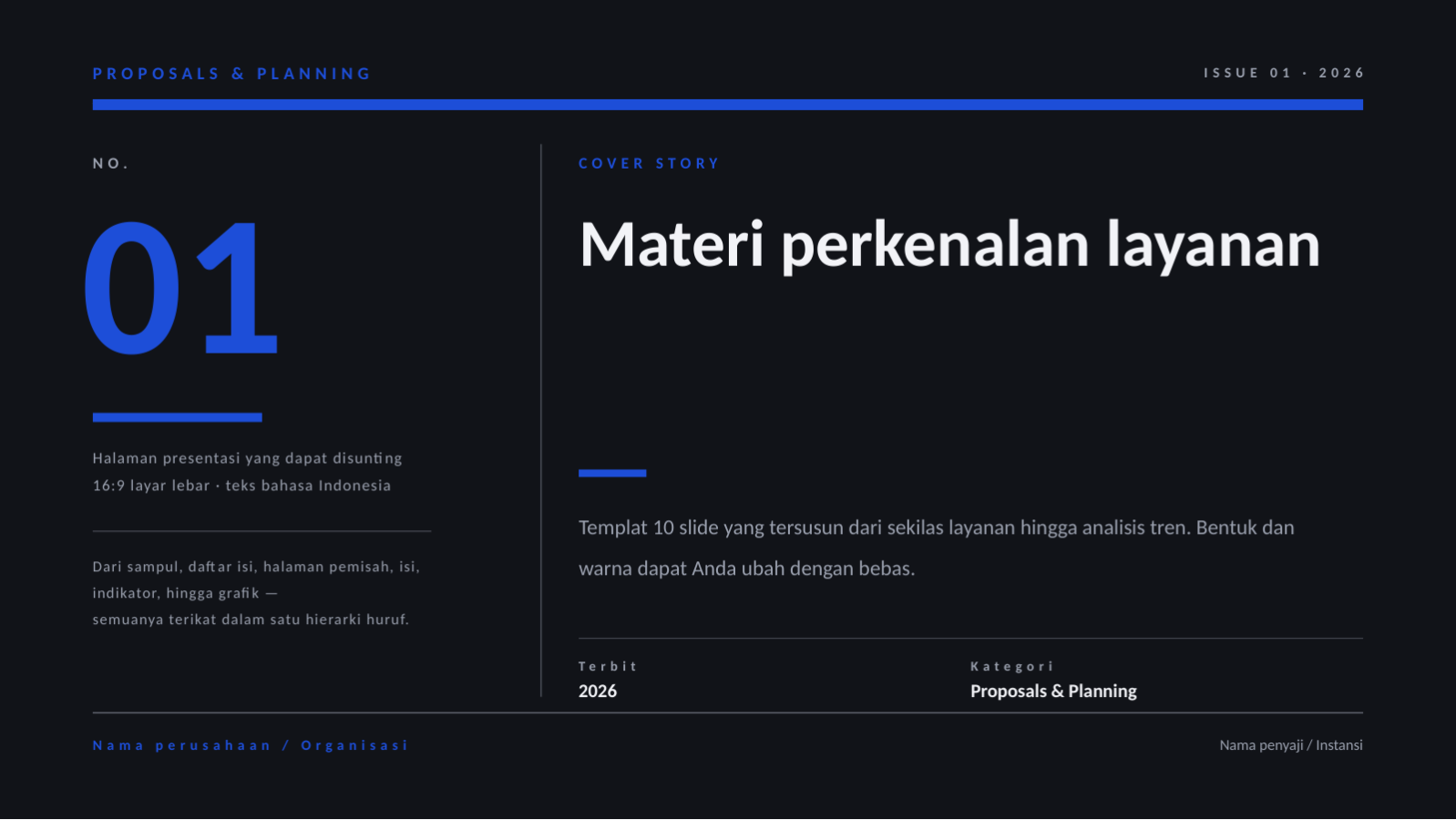Slide 1 — Materi perkenalan layanan