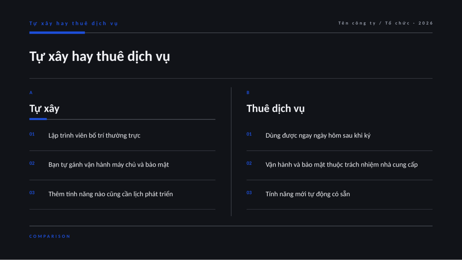 Trang chiếu 7 — Tài liệu giới thiệu dịch vụ