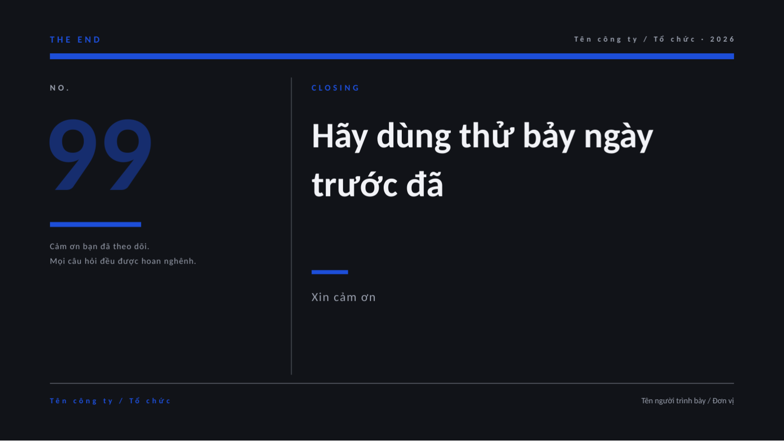 Trang chiếu 10 — Tài liệu giới thiệu dịch vụ