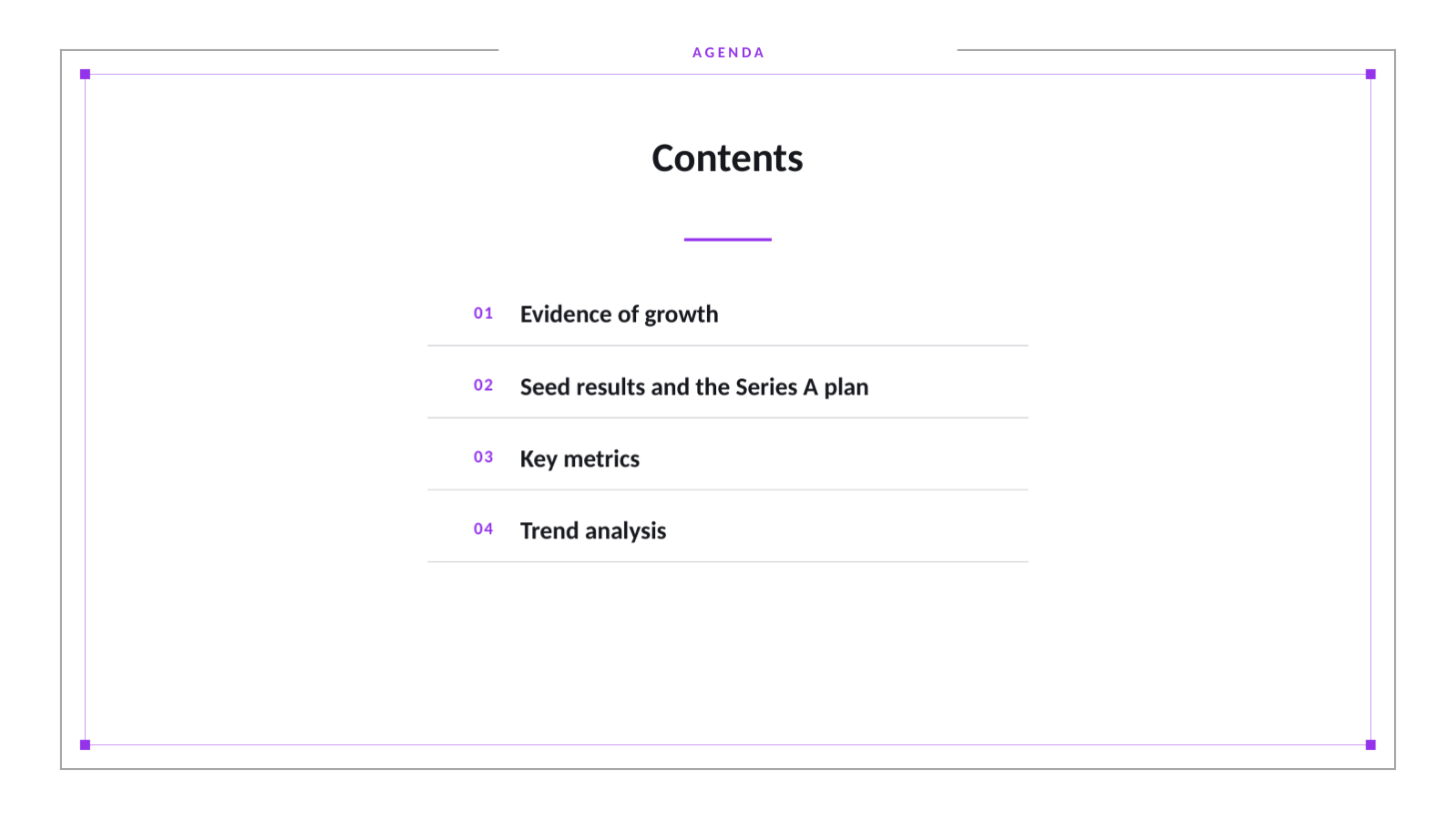 Slide 2 — Series A Investor Deck