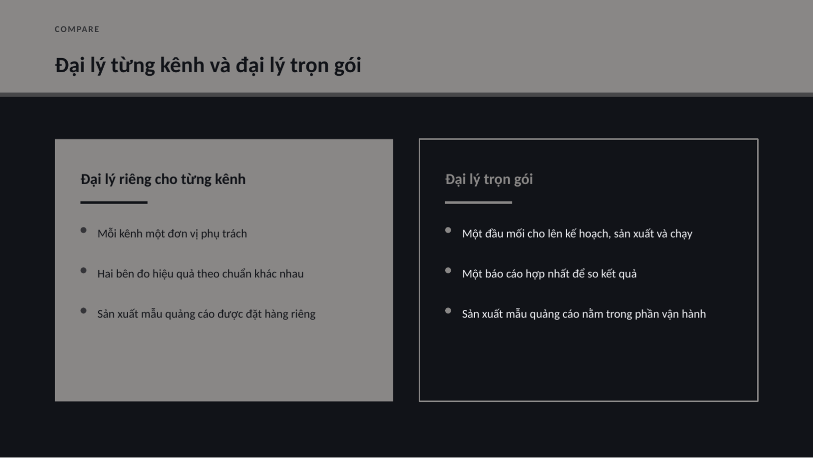 Trang chiếu 7 — Tài liệu giới thiệu agency