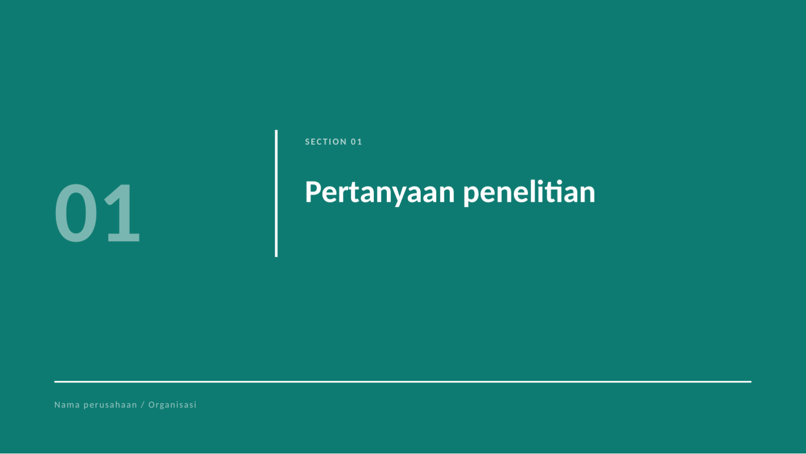 Slide 3 — Presentasi rencana penelitian
