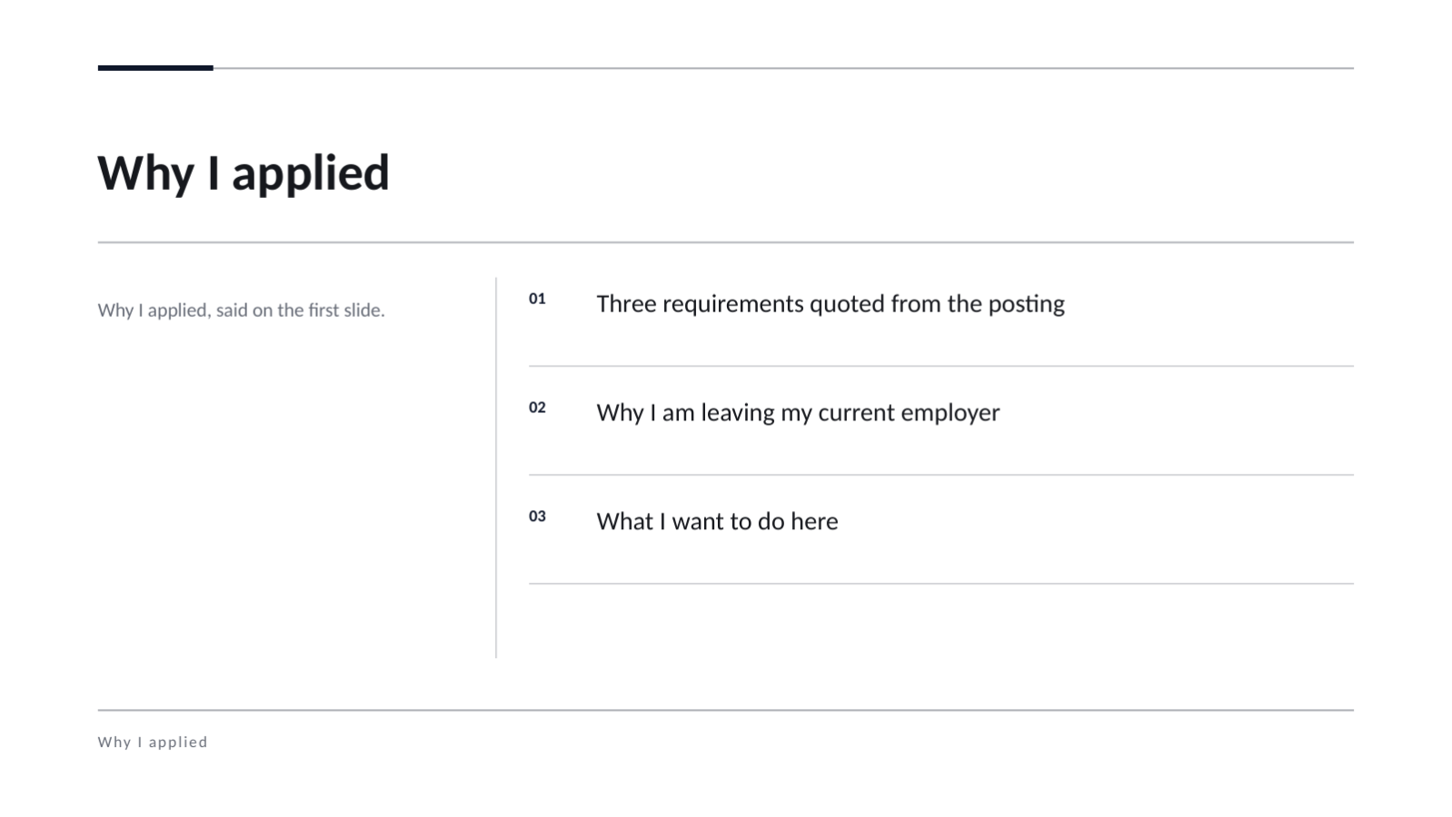 Slide 4 — Resume Presentation Deck
