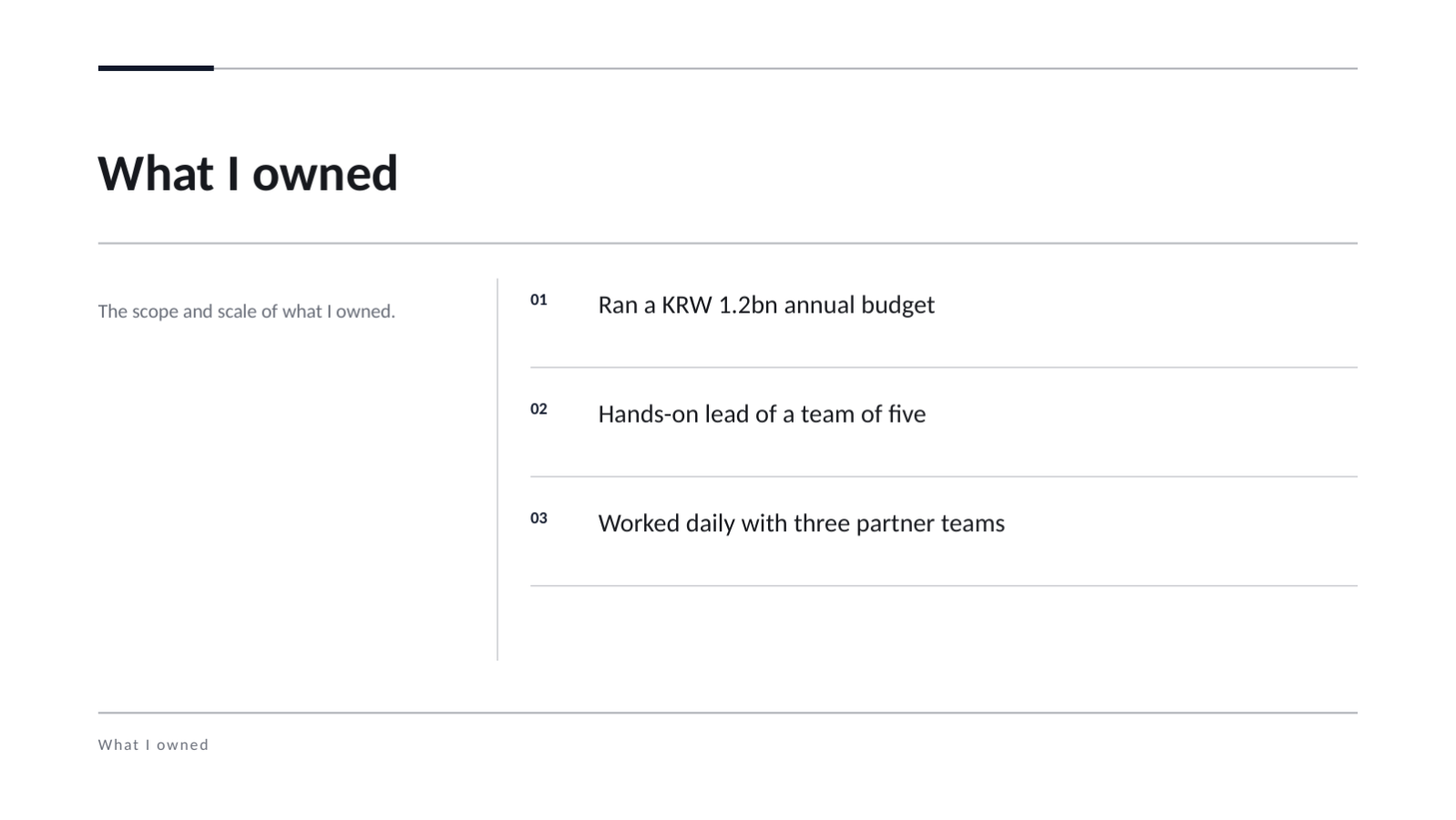 Slide 8 — Resume Presentation Deck