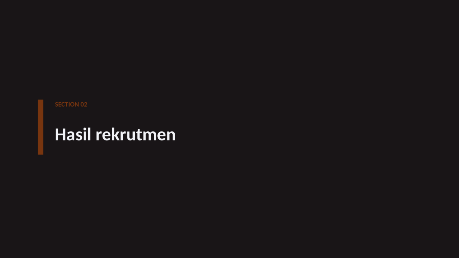 Slide 5 — Laporan kondisi SDM